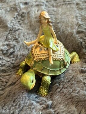 Fairy and Turtle Trinket Box